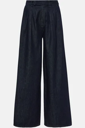 The Frankie Shop Jeans Nolan a gamba larga e vita alta