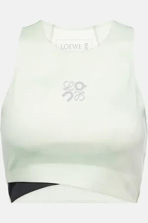 Loewe X On - Top cropped Performance con logo