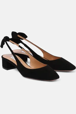 Aquazzura Pumps slingback Very Bow 35 in suede