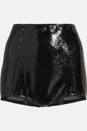 Dolce & Gabbana Culottes con paillettes a vita alta