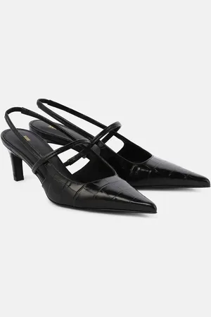 Totême Pumps slingback Sharp in pelle stampata