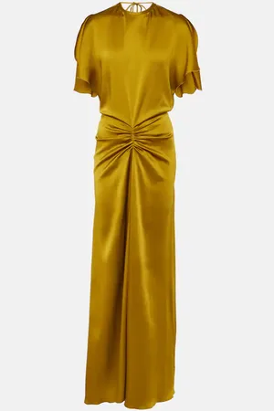 Victoria Beckham Abito lungo in raso