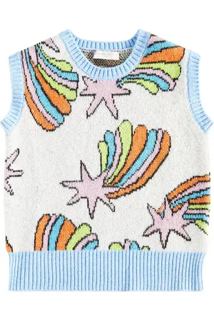 Stella McCartney Gilet con intarsi
