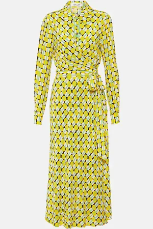 Diane von Furstenberg Abito midi Tori in jersey con stampa
