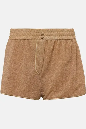 Oseree Oséree Shorts Lumière in lamé