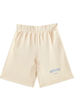 VERSACE Shorts Barocco in jersey di cotone