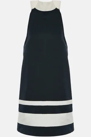 Staud Miniabito Finn in grosgrain a righe