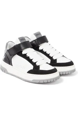 VERSACE Sneakers in pelle con logo