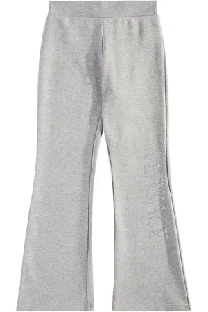 VERSACE Pantaloni sportivi in jersey di cotone