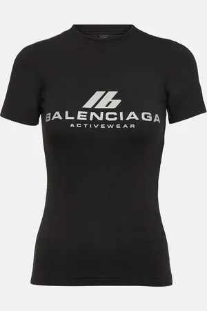 Balenciaga T-shirt in jersey di misto cotone