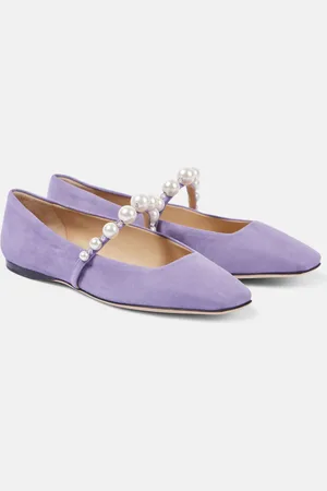Jimmy Choo Ballerine Ade in suede