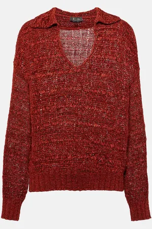 Loro Piana Pullover a polo Shikotsu in seta