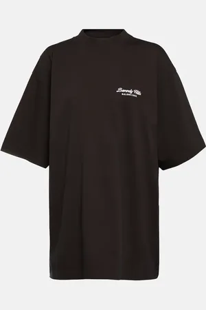 Balenciaga T-shirt in jersey di cotone con stampa
