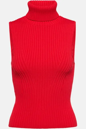 Staud Top Callum in maglia a coste
