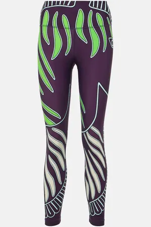 Tory Burch Leggings Weightless 7/8 con stampa