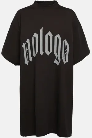Balenciaga T-shirt in jersey di cotone con stampa