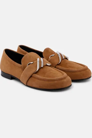 Proenza Schouler Mocassini Monogram in suede
