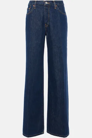 RE/DONE Jeans Palazzo a gamba larga e vita media