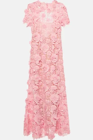 Oscar de la Renta Abito midi in pizzo