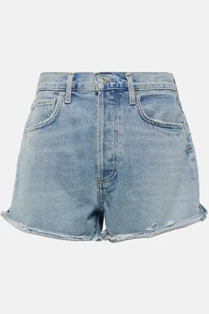 Citizens of Humanity Shorts di jeans Marlow a vita media