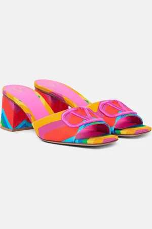 VALENTINO GARAVANI Sandali VLogo in canvas