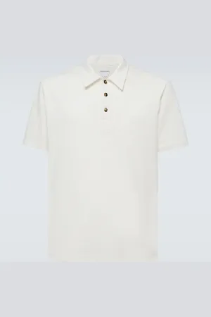 Bottega Veneta Polo in piqué di cotone