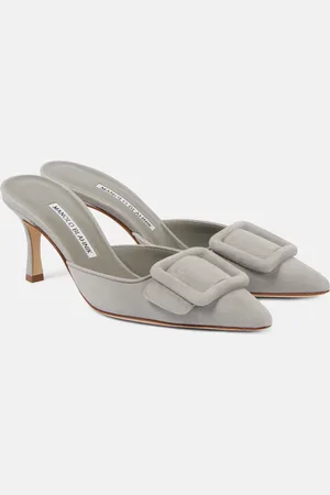 Manolo Blahnik Mules Maysale in suede