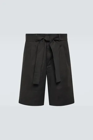 COMMAS Shorts in misto lino