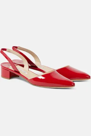 Manolo Blahnik Pumps slingback Aspro 30 in vernice