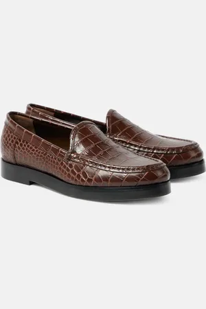 Manolo Blahnik Mocassini Dinelio in pelle con stampa