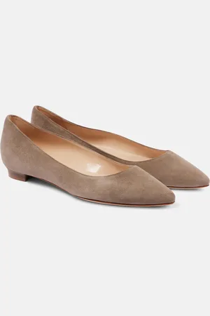 Manolo Blahnik Ballerine Lanza BB in suede