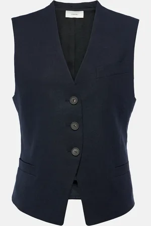 Vince Gilet in misto lino