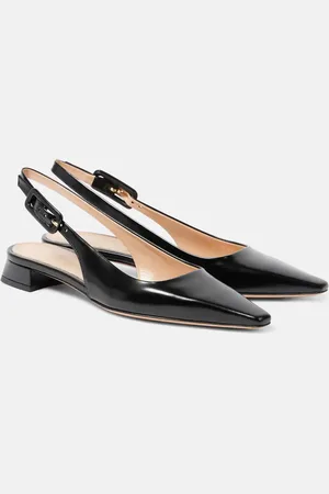 Gianvito Rossi Ballerine slingback Lindsay in vernice