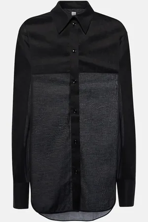 Totême Camicia oversize in misto cotone
