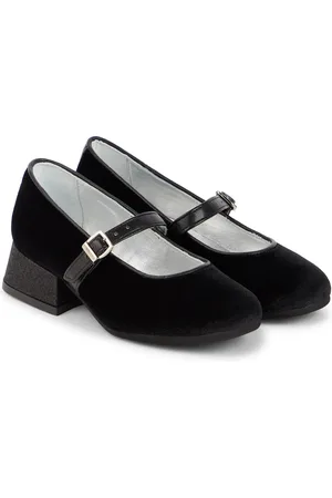 MONNALISA Ballerine Mary Jane Dorothy in velluto