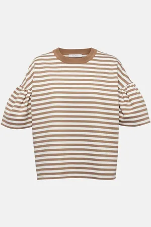 Max Mara T-shirt Peirak in jersey a righe