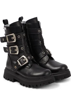 MONNALISA Stivali stile biker in pelle