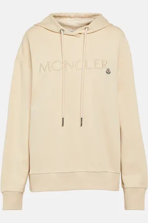 Moncler Felpa in jersey di cotone con cappuccio