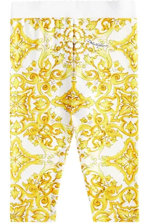Dolce & Gabbana Baby - Leggings Majolica in jersey