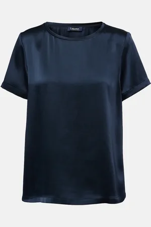 Max Mara T-shirt Rebecca in raso