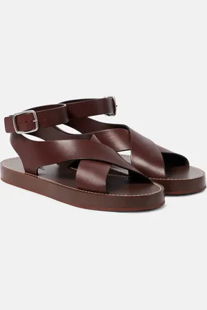 Loro Piana Sandali Sumie in pelle