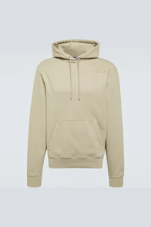 Burberry Felpa in jersey di cotone con cappuccio