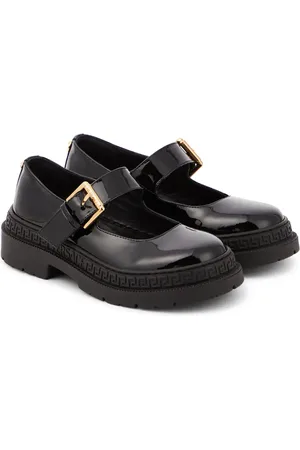 VERSACE Ballerine Mary Jane La Medusa in vernice