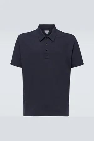 Bottega Veneta Polo in piqué di cotone
