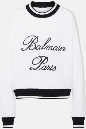 Balmain Pullover Signature con ricamo
