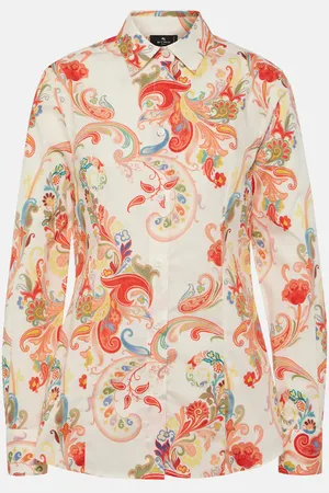 Etro Camicia in misto cotone con stampa