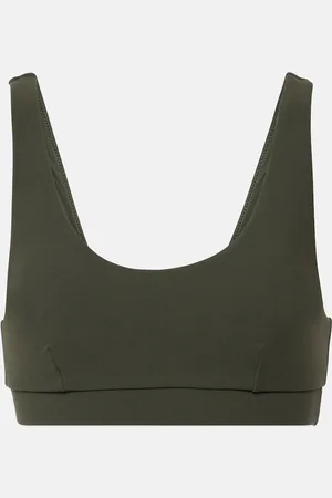 The Upside Top sportivo Peached Daisy con logo