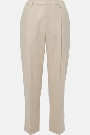 Brunello Cucinelli Pantaloni regular in cotone