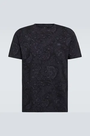 Etro T-shirt in jersey di cotone con stampa