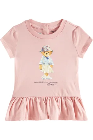 Ralph Lauren Baby - T-shirt Polo Bear in jersey